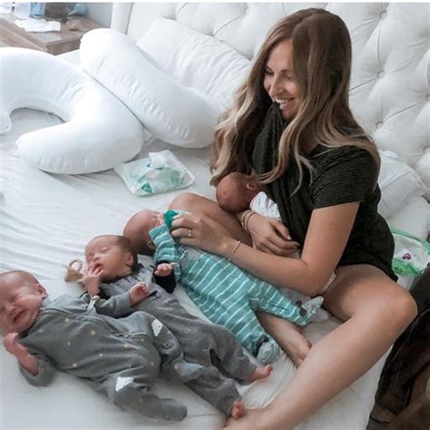 Quadruplets Mom Shares Incredible Before And After Pregnancy Photos