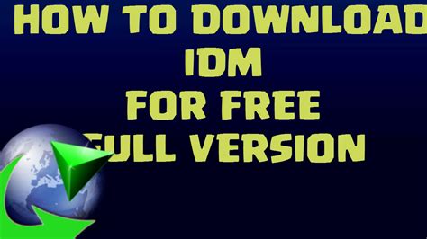 You can get the latest version here. How to Download Latest Version of IDM Full Version with Crack Free 2016 - YouTube