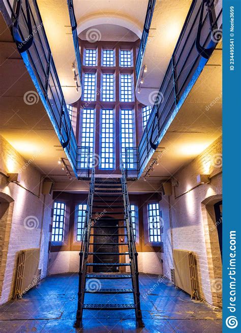 Lincoln Victorian Prison Staircase Editorial Photo Image Of
