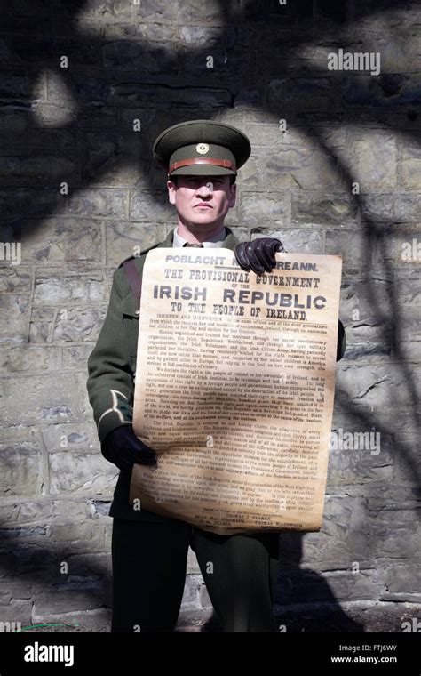 Reading Of The Proclamation Of The Irish Republic Easter Rising 1916
