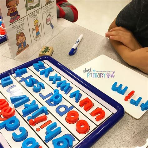 Reading Strategies Magnetic Letters Letter Organizer Literacy