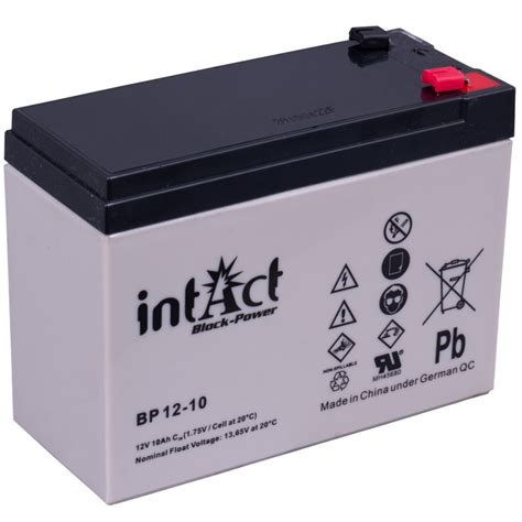 Akumulator Intact Block Power 12v 10ahc20 Agm Top Start