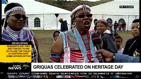 Griquas Remembered On Heritage Day Youtube
