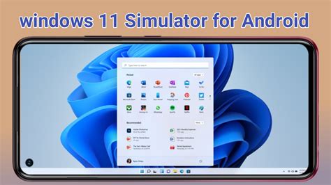 Windows 11 Simulator For Android Youtube