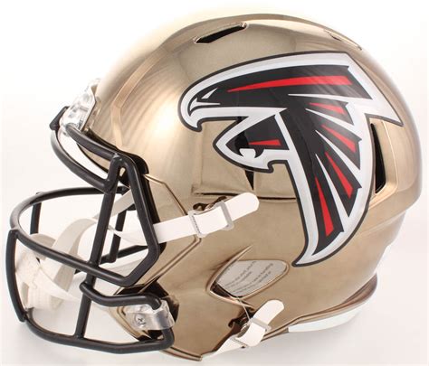 The miami dolphins in the second quarter saturday night with a right knee injury. Julio Jones Signed Atlanta Falcons Full-Size Chrome Speed Helmet (JSA COA) | Pristine Auction