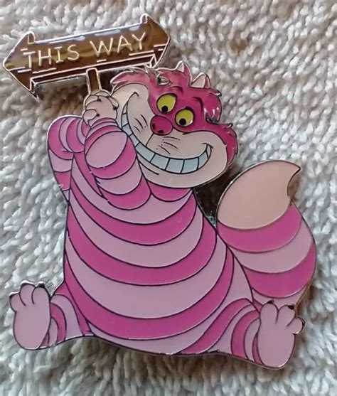 Disney Alice In Wonderland Disneyland Paris Dlp Cheshire Cat Pin This