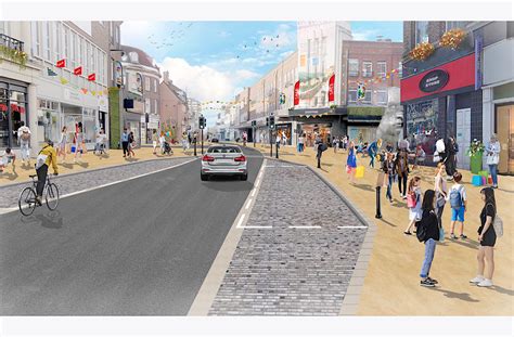 The Future Of Bedford Town Centre Transforming Traffic On Bedford High