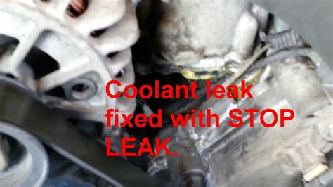Ford Taurus Coolant Leak Passenger Side