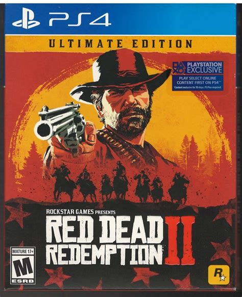 Red Dead Redemption 2 Ultimate Edition Ps4 Brand New Factory Sealed