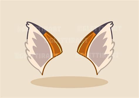 Fox Ears Clipart Clipart For Personal And Commercial Use Digital