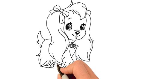 How To Draw A Cat And Dog Drawing For Kids Drawing So Cute A Dog
