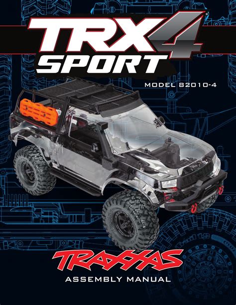 Traxxas Trx4 Sport Assembly Manual Pdf Download Manualslib