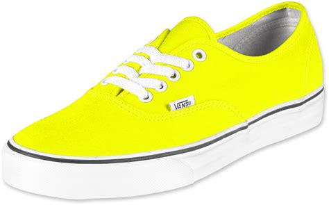 Vans Authentic Shoes Neon Yellow