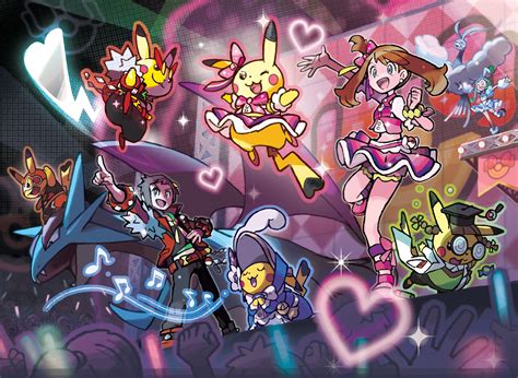 Pokemon Omega Ruby And Alpha Sapphire Pokemon Contest Artwork