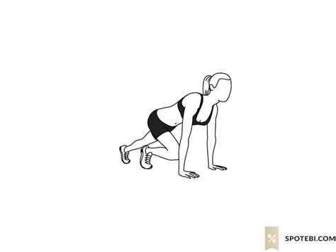Mountain Climbers Illustrated Exercise Guide Mountain Climber