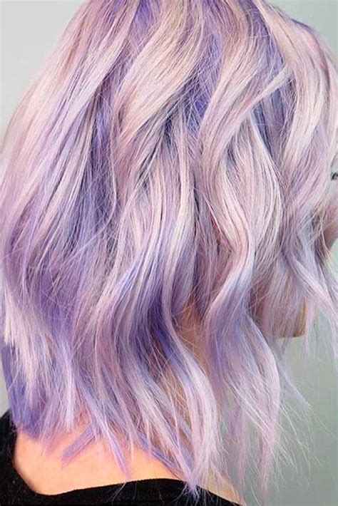 34 Light Purple Hair Color Ideas Light Purple Hair Pastel Purple