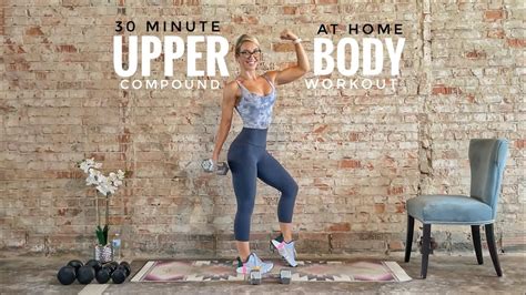 Minute Upper Body Compound Workout At Home Dumbbells Delt