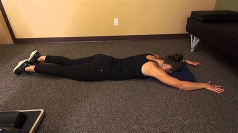 Prone Opposite Arm Leg Lift Youtube