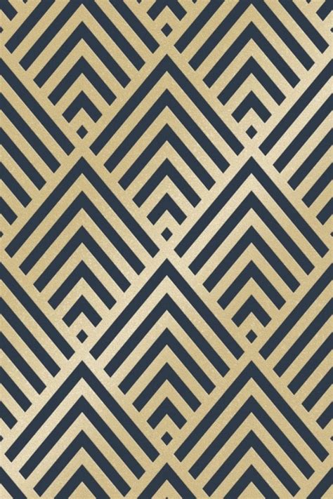 A Beautiful Bold Geometric Design By I Love Wallpaperits Luxury And