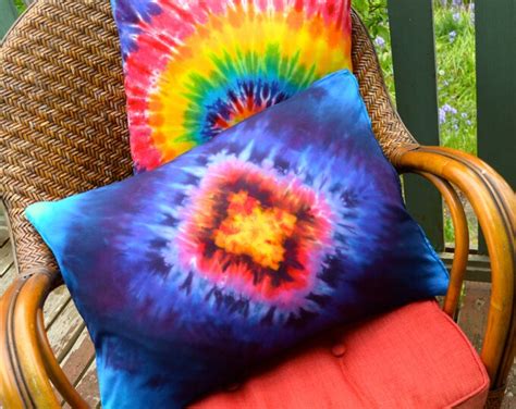 Hand Dyed Pillowcase Bamboo Tie Dye Queen Standard Size Etsy