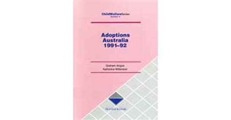 Adoptions Australia 1991 92 Table Of Contents Australian Institute