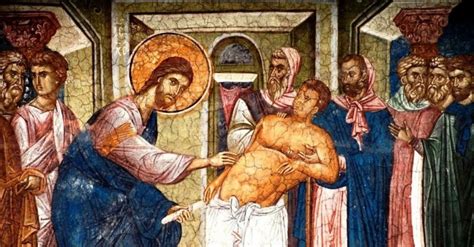 Daily Mass Gospel And Commentary Jesus Cures A Man With Dropsy On