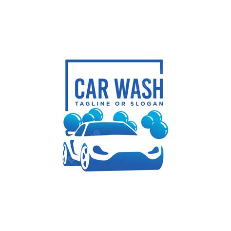Car Wash Logo Vector Design Images Car Wash Logo Design Template 3d Style Background Banner