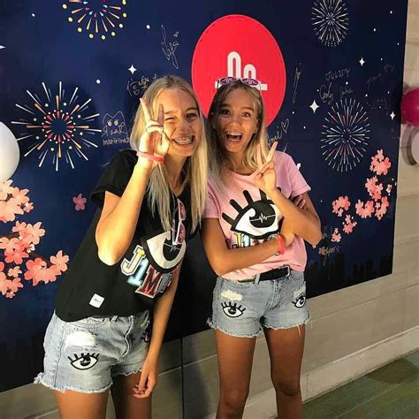 Lisa And Lena At Musically In Tokyo 21 Years Old Year Old Lisa