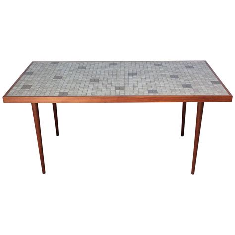 You can do a coffee table this way. Martz for Marshall Studios Tile-Top Dining Table For Sale ...