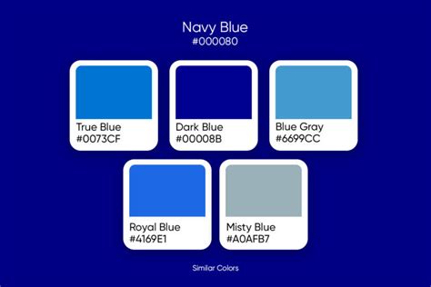 What Color Is Navy Blue How To Work With It Shades And Related