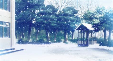 Anime Winter Scenery Tumblr