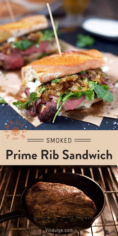Maybe you would like to learn more about one of these? Prime Rib Steak Sandwiches - Vindulge | Recipe in 2021 ...
