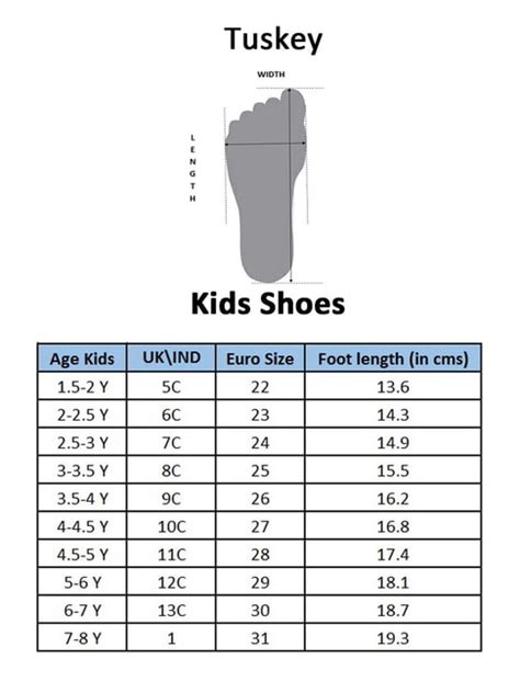 Toddler Shoe Size Chart Uk By Age Conversion Guide 55 Off