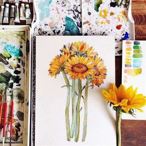 Vibrant Watercolor Paintings Celebrate The Small Details Found In