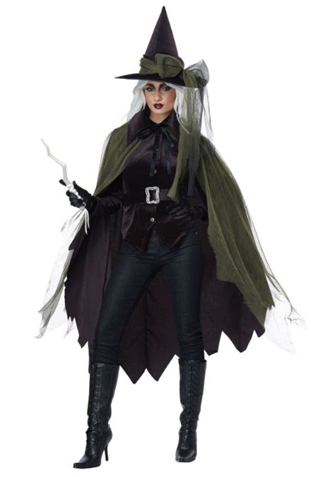 Cool Witch Costume For Women Adult Sorceress Costume