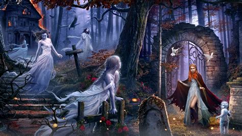 Gothic Art Amazing Fantasy Spookydark Ghost