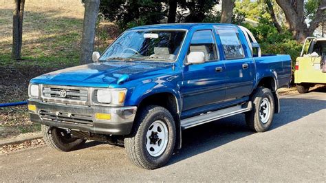 1994 Toyota Hilux Double Cab Pickup Diesel 4x4 5 Speed Usa Import