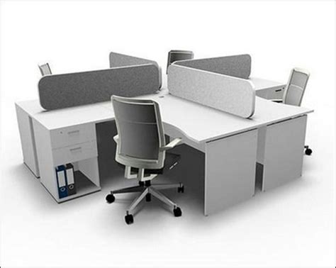 Brown Mdf Wooden Metal Base Office Workstation At Best Price In Sonipat
