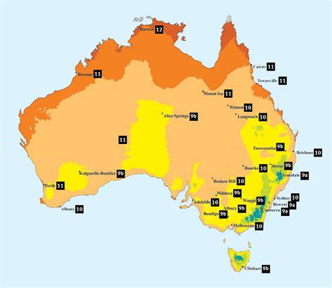 Hardiness Zones In Australia