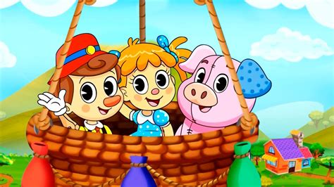 Pinocho Vuela En Globo Canciones Infantiles Toy Cantando Youtube