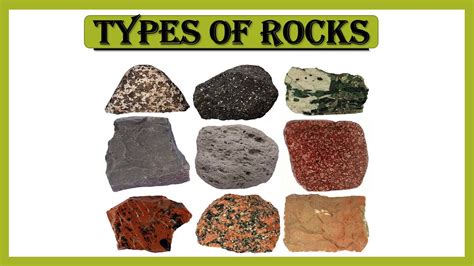 Types Of Rocks Science Facts