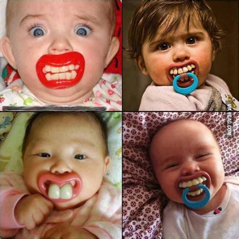 Scary Pacifier Funny Babies Funny Pacifiers Pacifier