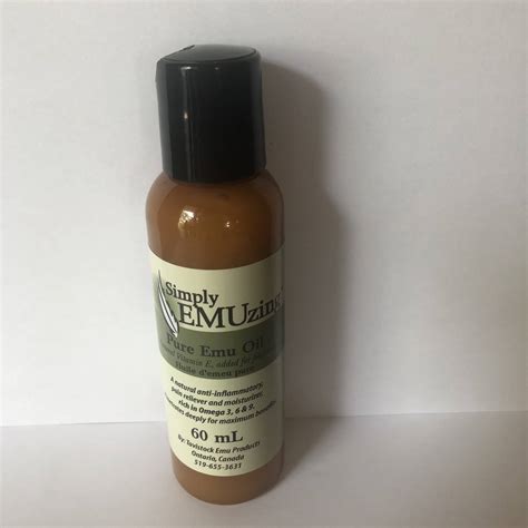 Pure Emu Oil Ml Tavistock Emu Products