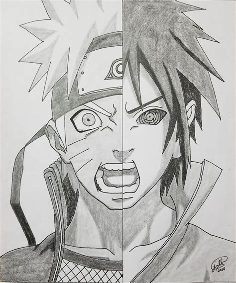 Naruto Sasuke Naruto Sketch Drawing Naruto Drawings Naruto Sketch