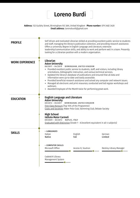 Free to download and print. Library Assistant Resume Examples - Best Resume Examples