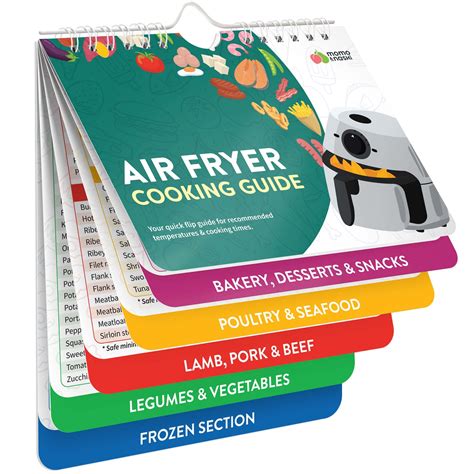 Buy Air Fryer Cheat Sheet Magnets Cooking Guide Booklet Air Fryer