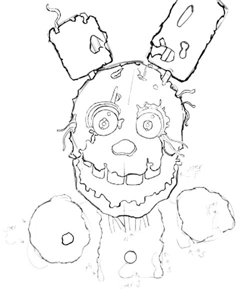 96 Best Ideas For Coloring Springtrap Coloring Hub
