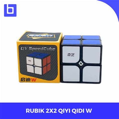 Jual Rubik 2x2 Qiyi Qidi W 2x2 Black Base Original Cube Shopee