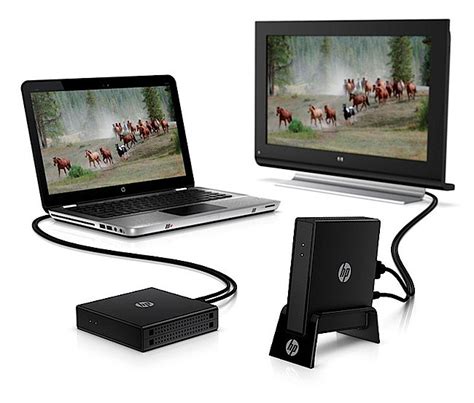 To make this work, both your laptop and tv have to have an hdmi port. HP Wireless TV Connect Streams 1080p Video