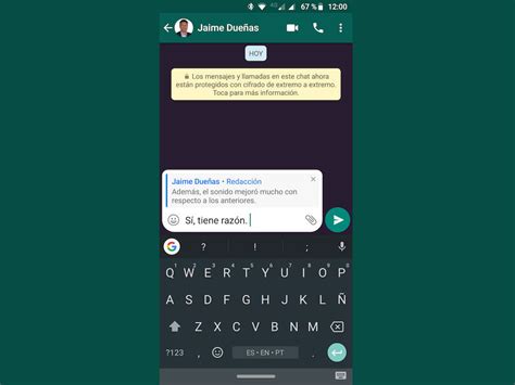 Responde Privadamente A Mensajes Grupales En Whatsapp Para Android